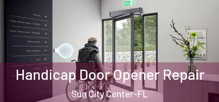 Handicap Door Opener Repair Sun City Center-FL